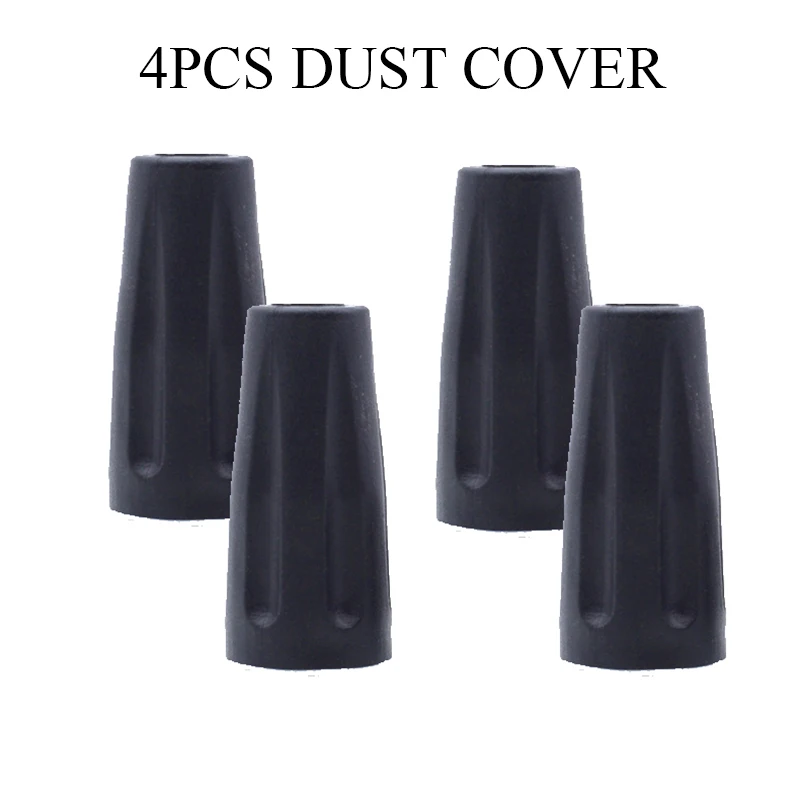 4pcs dust cover Тормозной шланг для велосипеда, масло, игла, пресс-кольцо для BH59 BH90 SRAM MAGURA, велосипедный кабель, соединительный гидравлический дисковый тормозной шланг, оливковое соединение - Цвет: 4pcs dust cover
