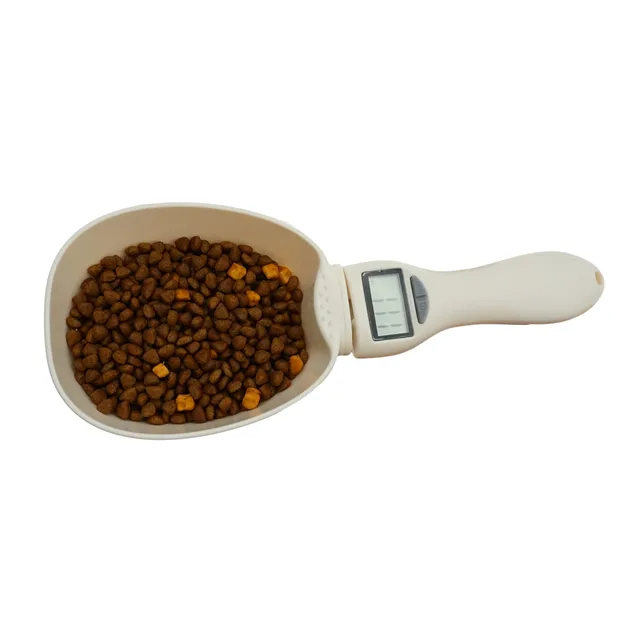 pet food scale electronic measuring tool the new dog cat feeding bowl measuring spoon kitchen scale.jpg