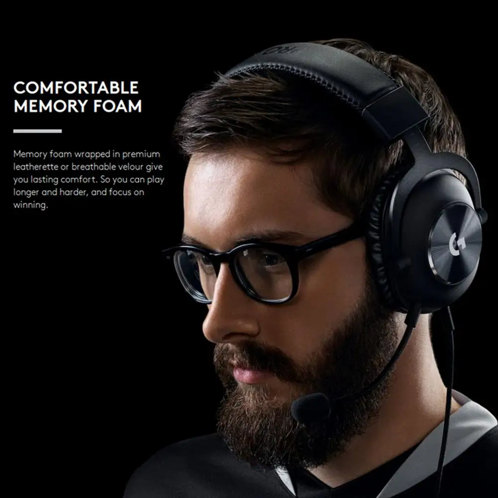Проводная игровая гарнитура Logitech G Pro X USB синий голос 7 1 каналов объемный звук