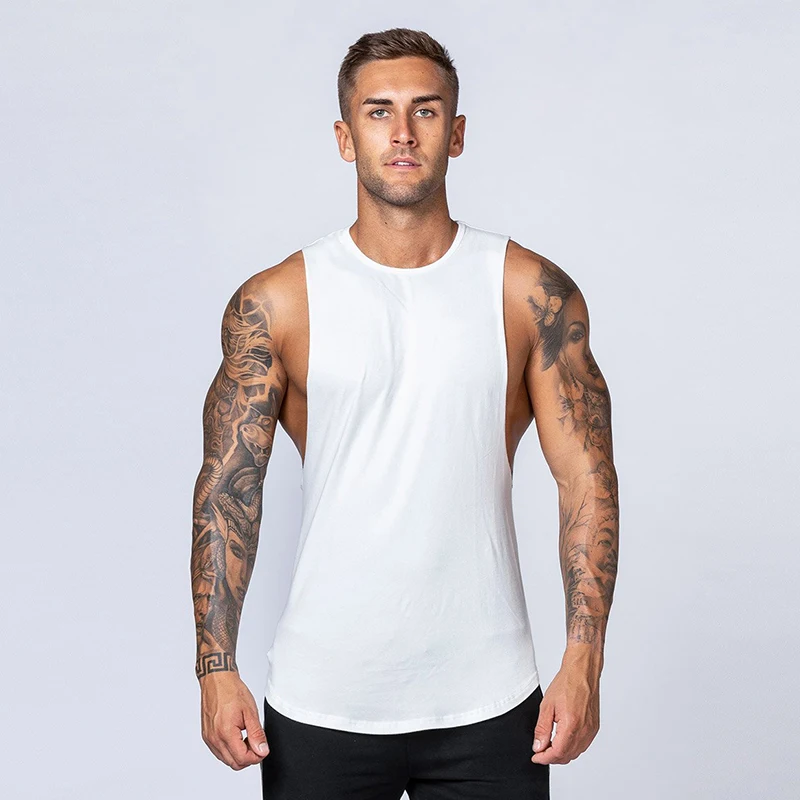 

Brand Solid Sports Running Vest Men Fitness Tank Top Gym Sleeveless Shirt Workout Singlets Muscle Tank Top Bodybuilding Clothing