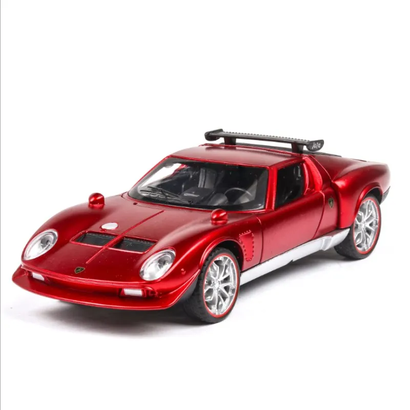 Модель игрушечного автомобиля из сплава 1: 32 старинный автомобиль Miura спортивный