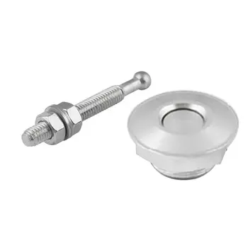 

2pcs Universal Push Button Quick Release Hood Pins Bonnet Lock Clip Latch Bumper T8WF