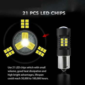 

1000-1200LM LED Light Parts Accessories 6000K Replacement Auto Reverse