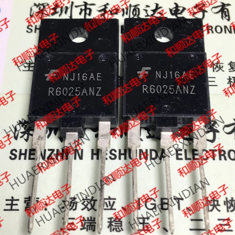 20 шт./лот R6025ANZ TO-3PF 600V 25A