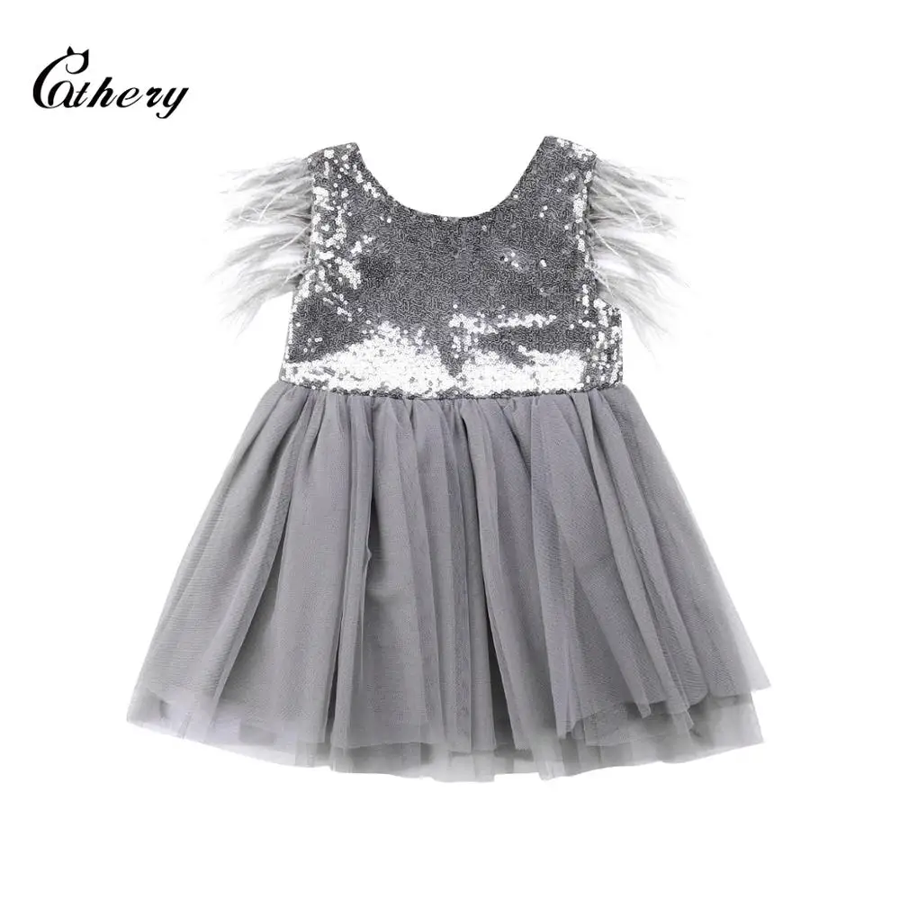 Новое Детское праздничное фатиновое платье-пачка принцессы с блестками на