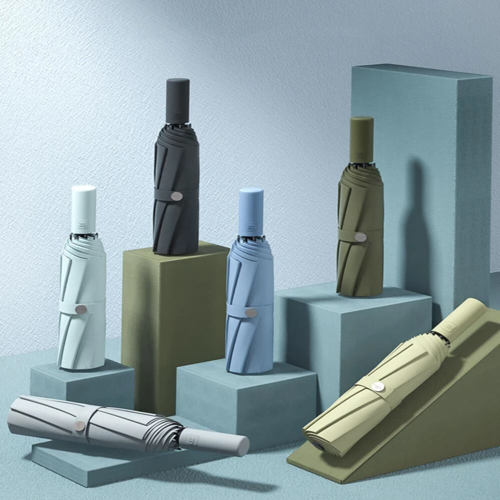 Креативный полностью автоматический складной зонт простой двойной