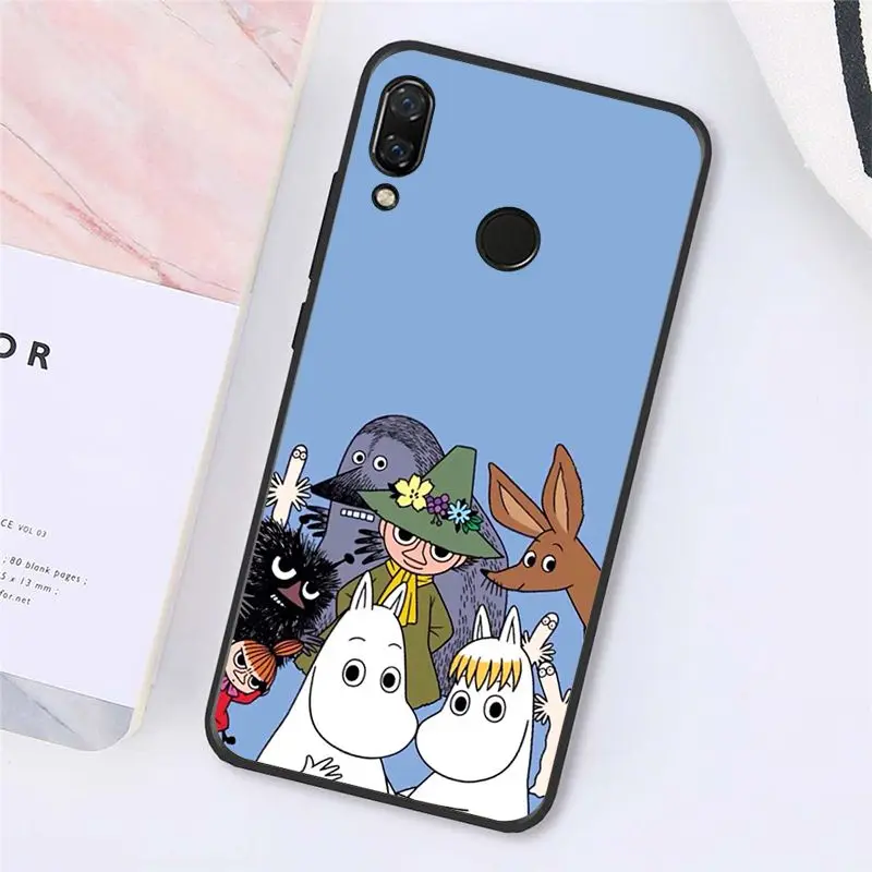 A4 MaiYaCa с милым рисунком Муми-Тролль Бегемот чехол для телефона для Xiaomi Redmi8 4X 6A S2 5A Redmi 5 5Plus Note7 8Pro 7A 6A - Цвет: A4