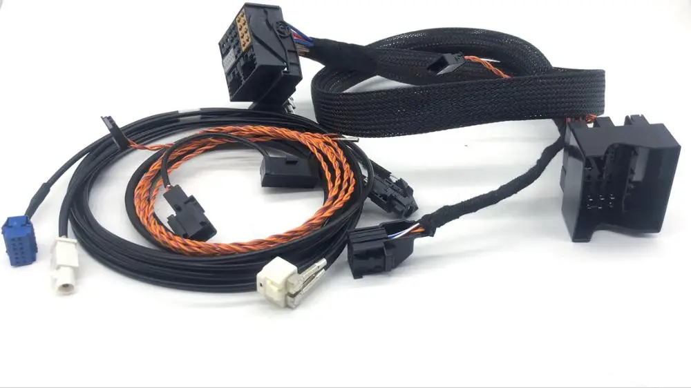GPS Navigation MIB Radio Adapter Extension Cable Wire harness For VW Golf 7 MK7 Passat B8 MQB Tiguan