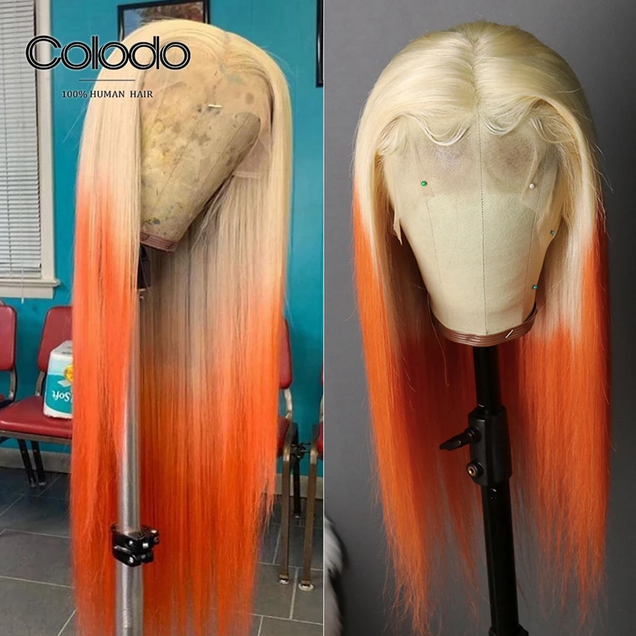 orange wig