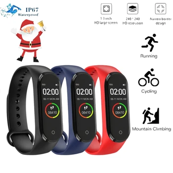 

Smart watch смарт часы женские Gifts for the New Year Christmas Blood Pressure Heart Rate Sport Bracelet Health Fitness Bracelet