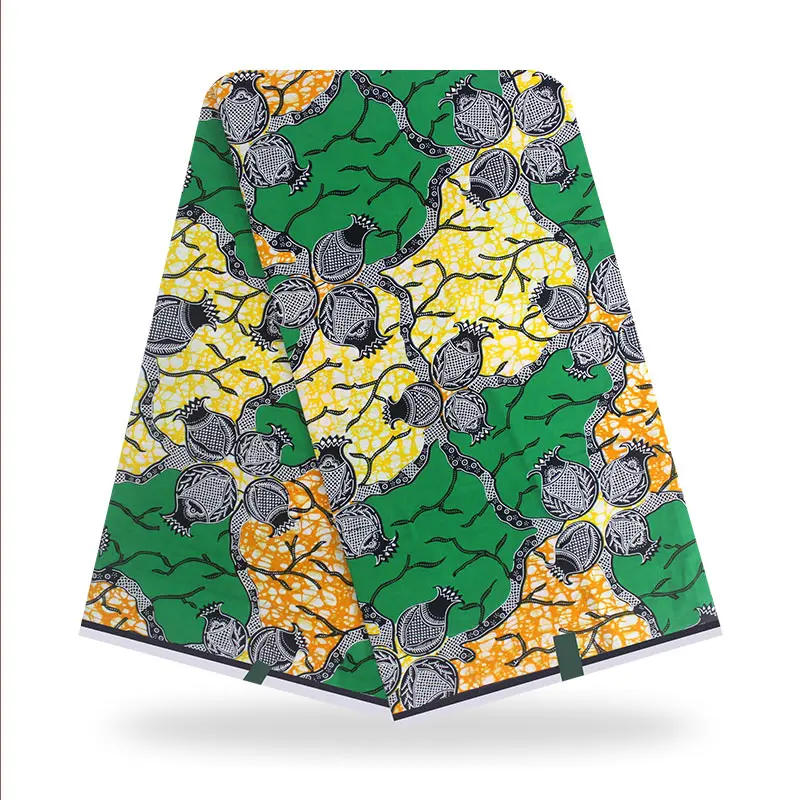 Африканская ткань Анкары модная Настоящая с восковой печатью воск настоящий для