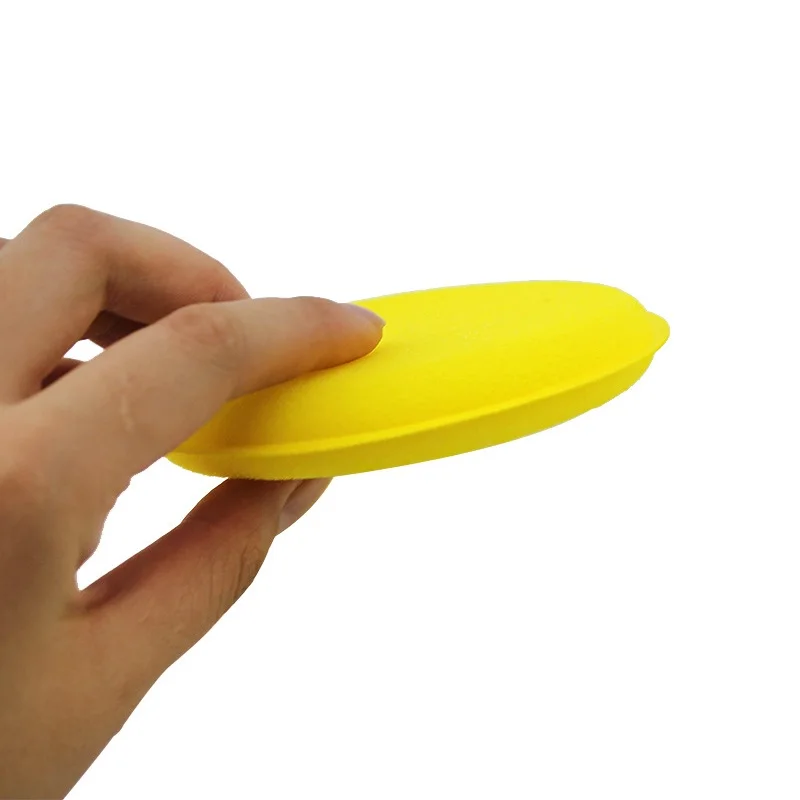 Полировка автомобиля губка для полировки воск 10 шт. Подушечка Для рук мягкая пена