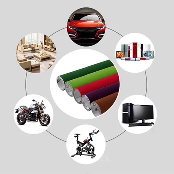 

1 Pc Car Color Change Film Body Color Change Film Body Sticker-velvet 30 * 152cm For Car Interior / Exterior Car Modeling