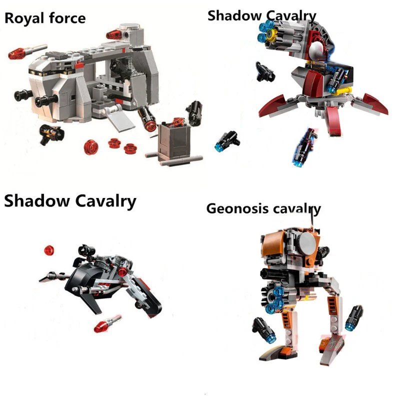 HOT Star Wars Army Figures Building Blocks Clone Trooper Humid Beast Figure