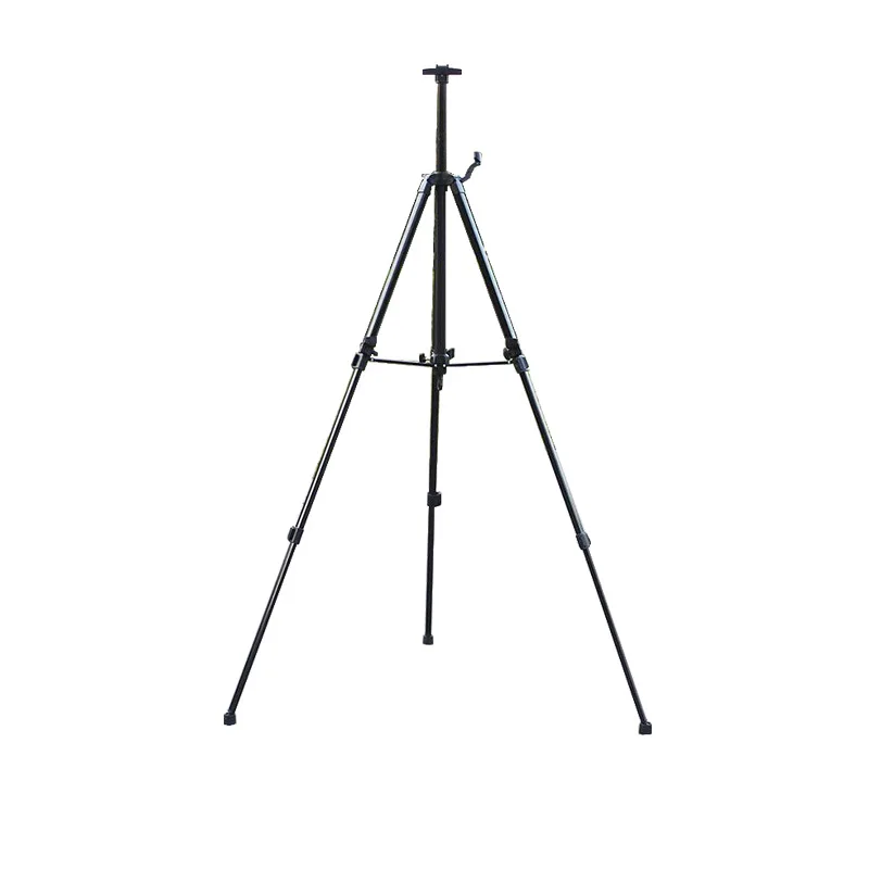 

Hand-cranking Easel Black And White with Pattern Small Hand-cranking Easel Sketch Easel Display Rack Folding Tripod