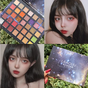 

Eye Shadow 35 Color Eyeshadow Disc Ins Full of Stars Super Fire Glitter Matte Pearlescent Waterproof Cosmetics