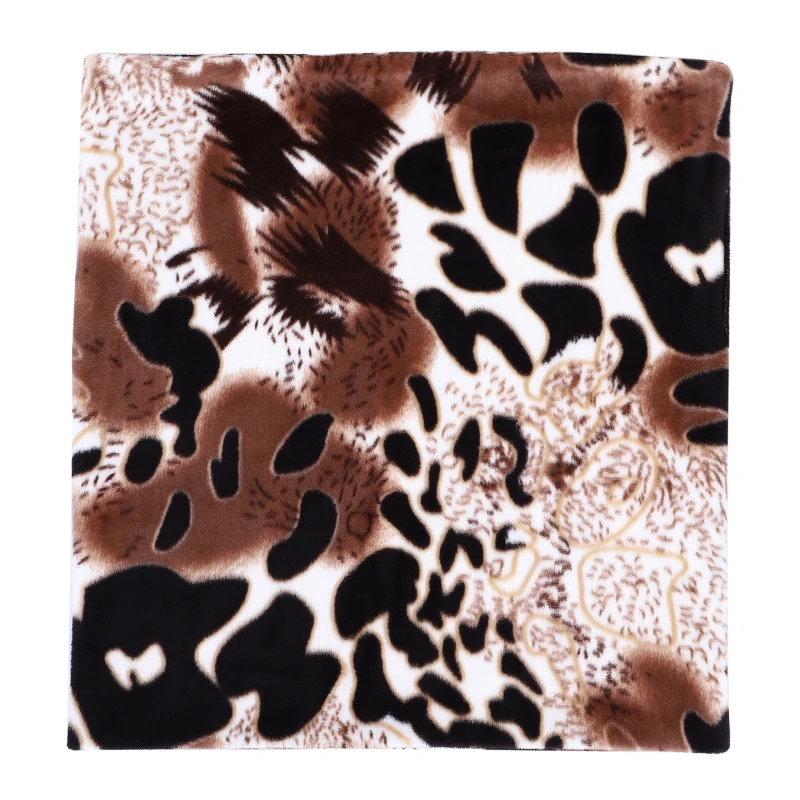 Женский леопардовый зимний теплый шарф бархат утолщение различных стилей высокого качества хлопок шелк дамы нагрудник