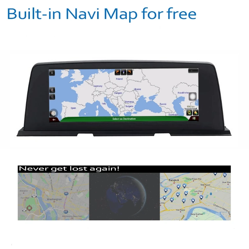 Clearance Liandlee Car Multimedia GPS DVD Player For BMW M6 F06 F12 F13 2012~2018 CarPlay TPMS original NBT System  Navigation NAVI 4