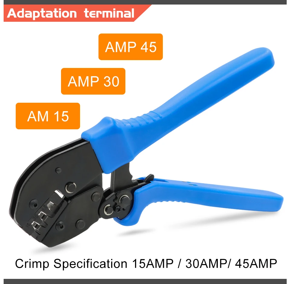 Powerpole Terminal-Crimper und YFL-1545 Crimpwerkzeuge für Anderson AMP 15 30 45 Steckverbinder – Detail 4