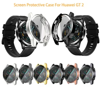 

Protective case for Huawei GT 2 42mm/46mm Soft tpu Full Screen Protection Case For Huawei Gt watch Protector Cover Accessories