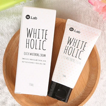

Wlab White Holic Quick Whitening Cream Primer Makeup Moisturizer Lazy Even Skin Tone Pores Invisible Make Up Korean W.Lab