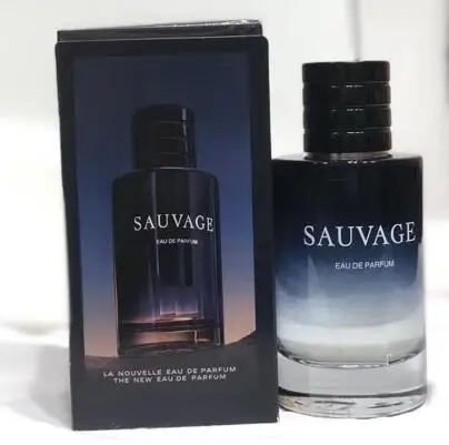 Высокое качество Sauvage 100 мл EDP! Мужской парфюм с фирменной оригинальной посылка мужской парфюм длительный мужской аромат