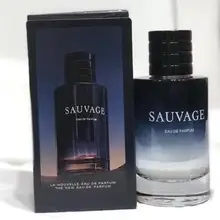 Высокое качество Sauvage 100 мл EDP! Мужской парфюм с фирменной оригинальной посылка мужской парфюм длительный мужской аромат