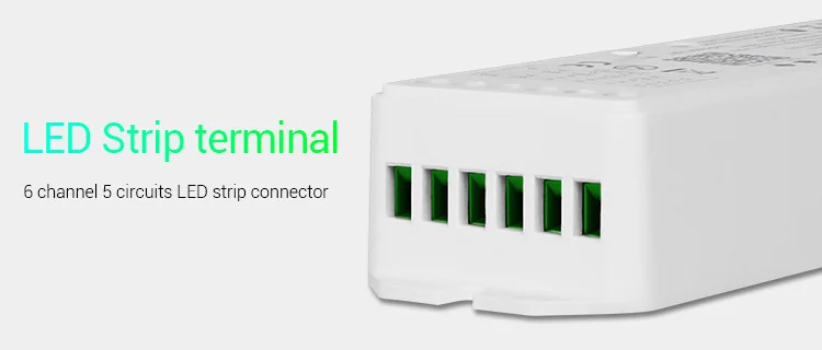 Mi светильник WL5 wifi светодиодный контроллер для RGB RGBW CCT одноцветный светодиодный светильник-лента Amazon Alexa голосовой телефон приложение дистанционное управление