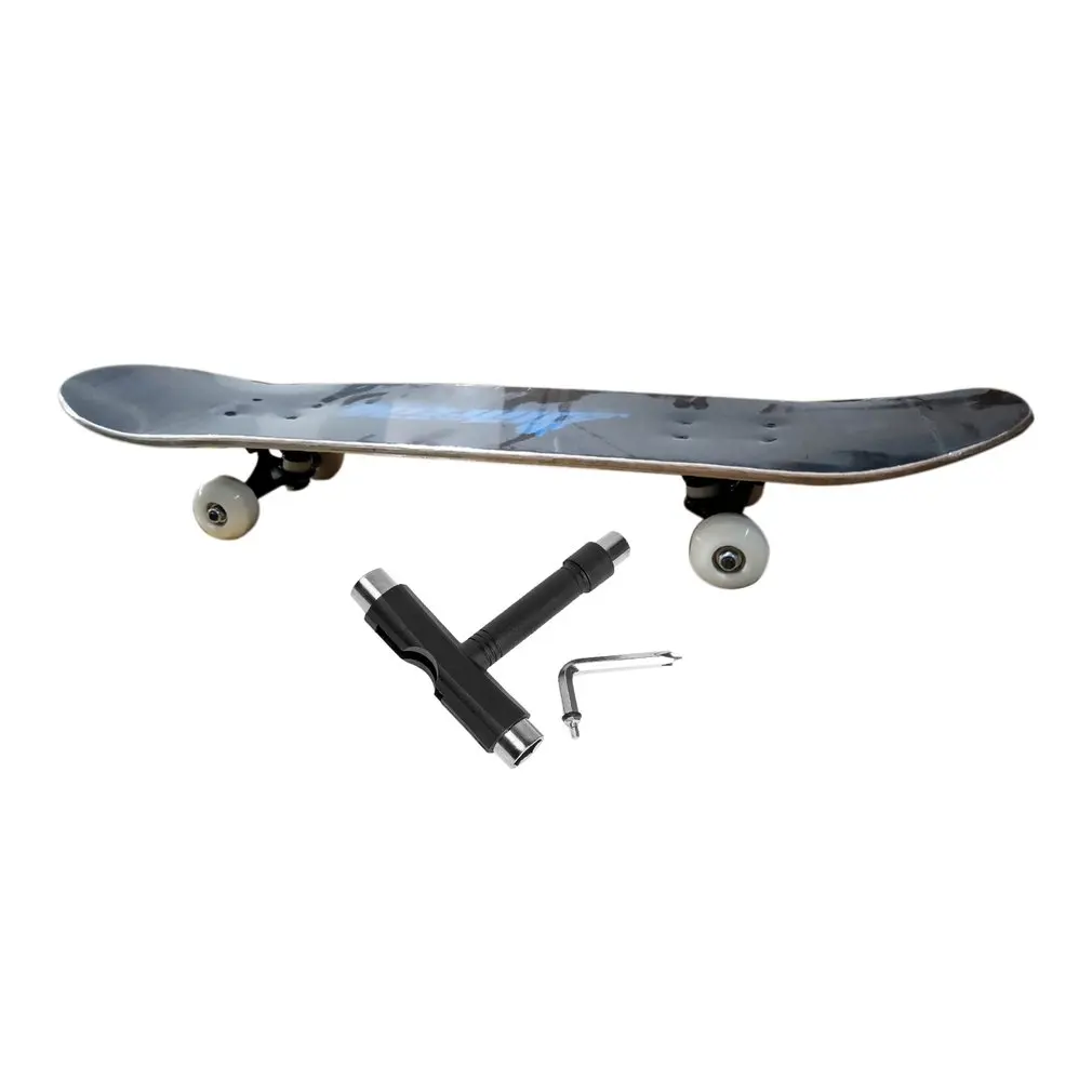 

2018 Double Kids and Adults Skateboard Cruiser 31" x 8" Concave Deck Four-wheel Long Skateboard Cruiser Longboard Skates Board