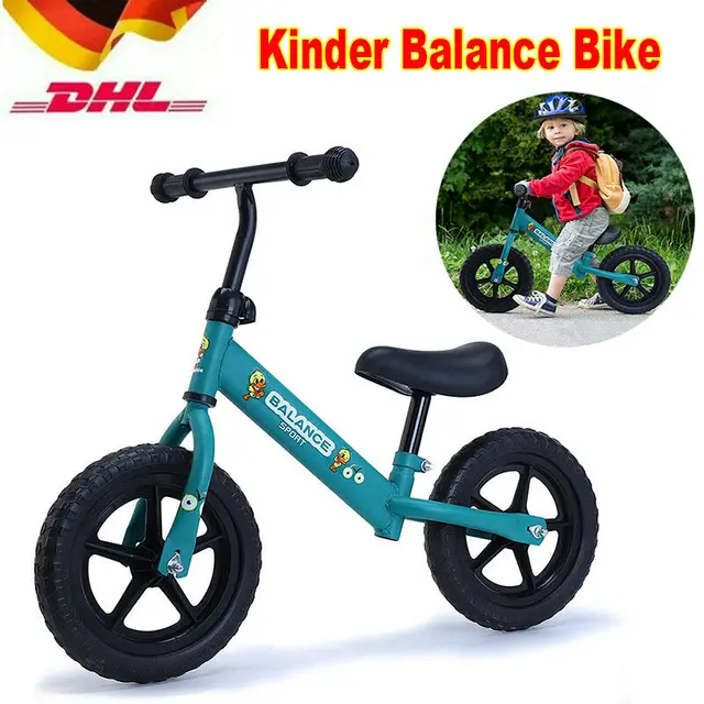 12&14 Inch Balance Bike Ultralight Kids Riding Bicycle 1-3 Years Kids Learn to Ride Sports Balance Bike Ride Child Bike 1