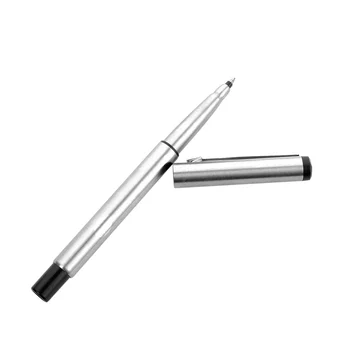 

Silver Vector Roller Ball Pen 0.7mm Medium Nib Full Metal Rollerball Pen