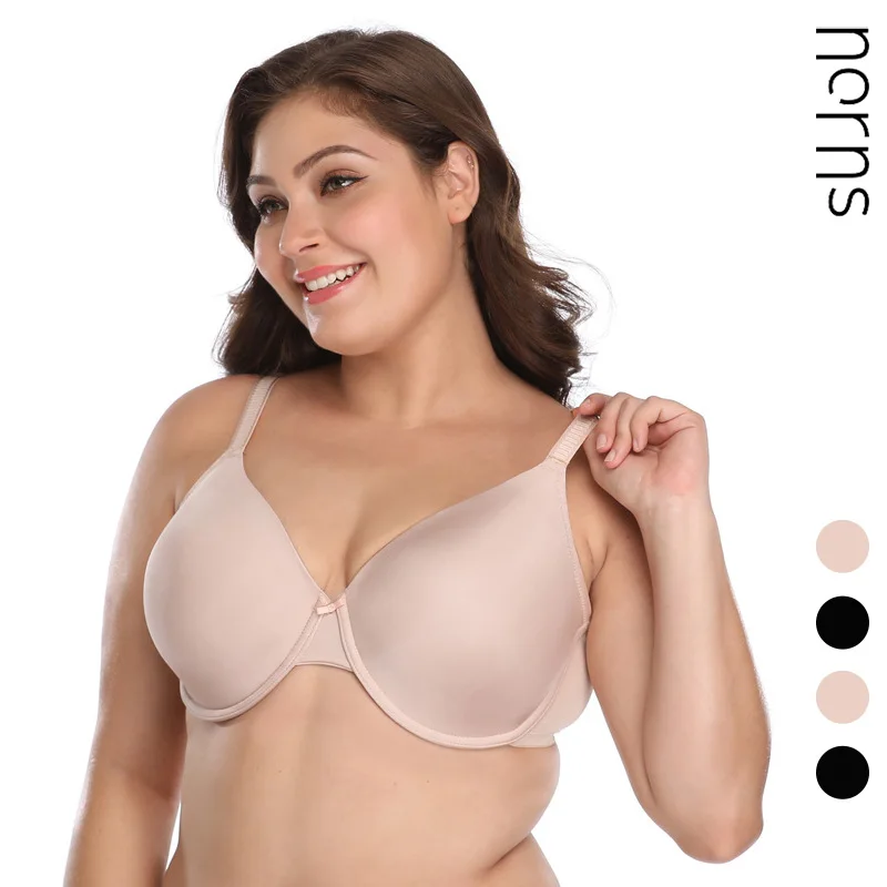 Norns Silk большой бюстгальтер тонкая большая грудь нижнее белье