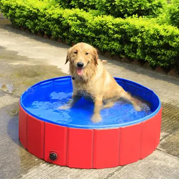 

Must-have for dog pet Portable Pet Pool Tub Folding Tub Dog Pool Tub Pet Bathing Pool Creative Pets Cleaning Care Supplies