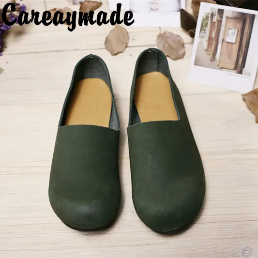 Женская обувь Careaymade Sen новая ретро из натуральной кожи с двумя верхними слоями
