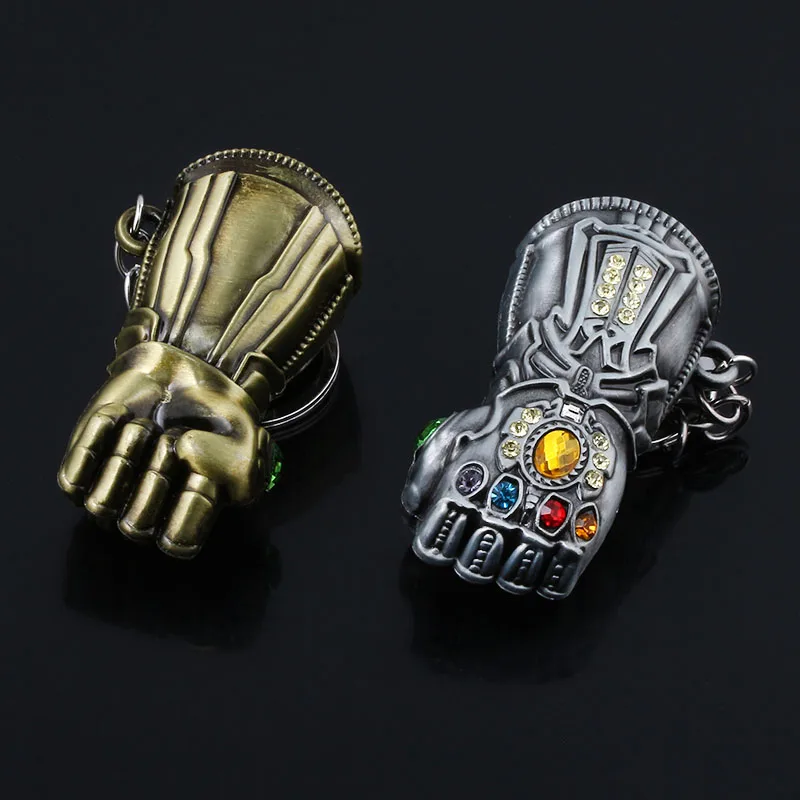 1 комплект перчатки Железный человек брелок Марвел из Мстителей llaveros Брелок для ключей с глазом брелок ювелирные изделия аксессуары