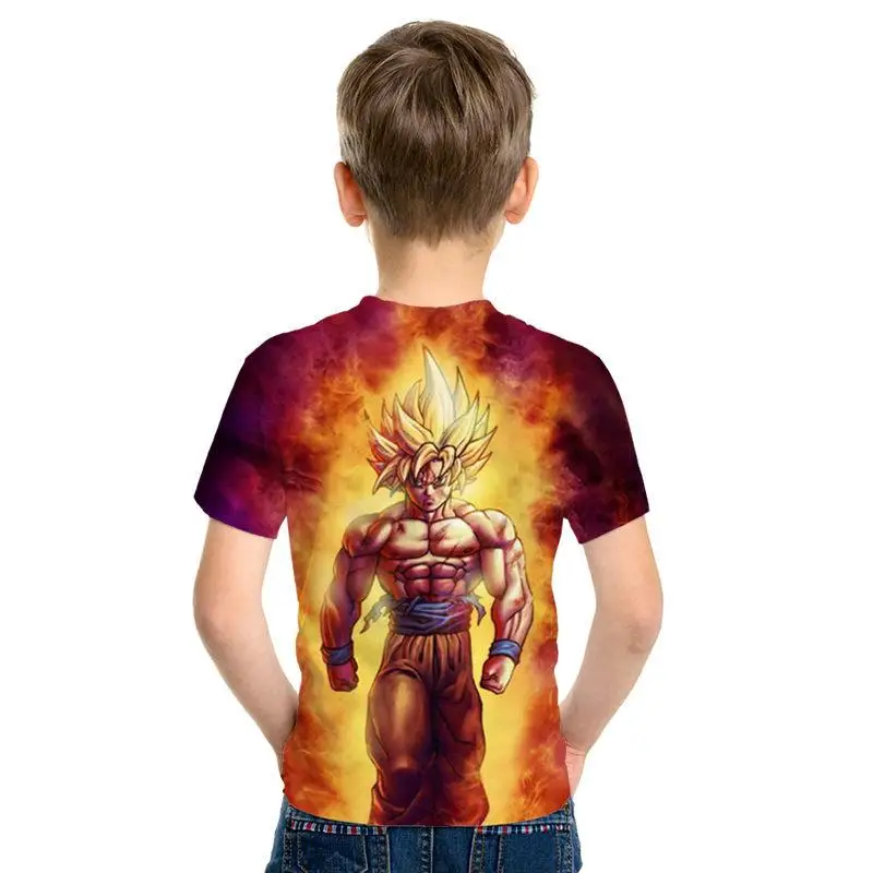 Nueva camiseta de la bola del Dragn de la storieta del verano de