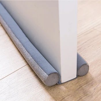 

Sealing Strip Household Practical Simple Convenient Door Stopper Noise Blocker Weather Stripping Gray/Brown/White/Black
