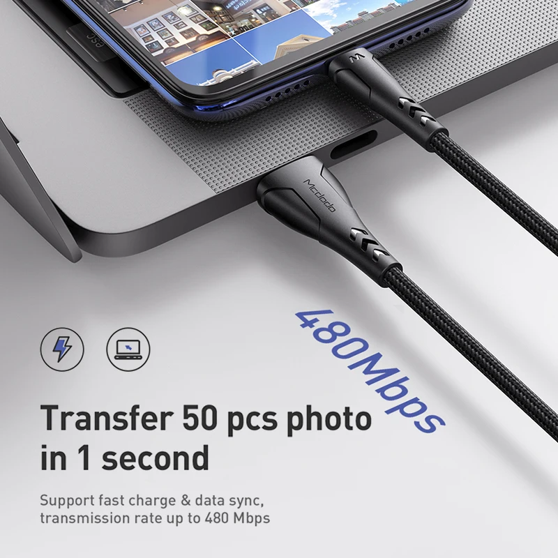Mcdodo Micro USB кабель для быстрой зарядки QC3.0 для Xiaomi Redmi Note 5 Pro Android Mini Phone зарядное устройство кабель для передачи данных для samsung S7 шнур
