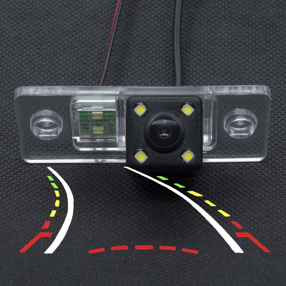 

Reverse Camera Dynamic Trajectory Tracks Car Rear view Camera for Porsche Cayenne 2008 2009 2010 2011 2012 car Passat B5 Polo