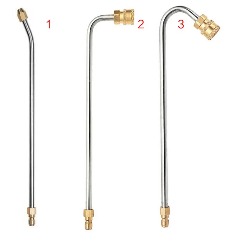 Gutter Rod Cleaner Of High Pressure Washer Connect Attachment Kit For Lance/Wand 1/4 Inch Quick Connection Kit E65B