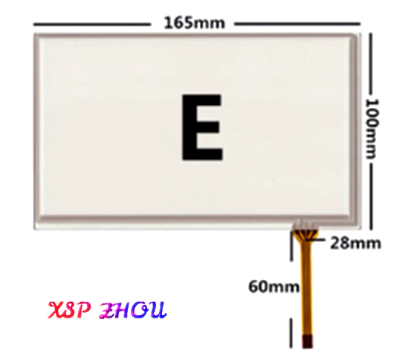 E Style touch screen 7 дюймов 50PIN AT070TN92 AT070TN93 AT070TN94 7 дюймов ЖК-дисплей экран+ сенсорный экран навигации автомобиля GPRS ЖК-дисплей экран с сенсорным экраном в сборе - Цвет: E Style touch screen