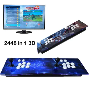 

YOG Pandora Box 3D Arcade Box 2448 in 1 Wifi Version No Delay Joystick 8 Buttons PCB Controller Retro Arcade Console