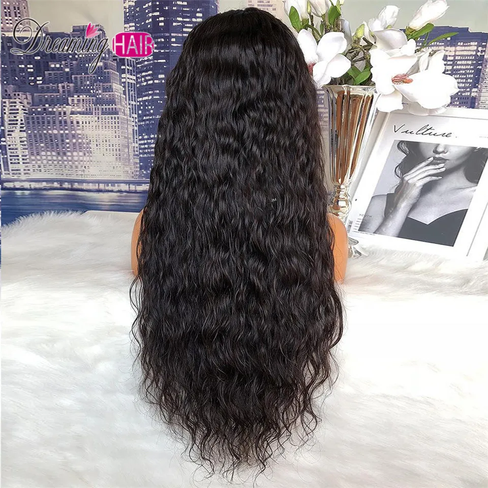 13X6 Deep Part Lace Front Human Hair Wigs For Black Women 180% Curly Lace Front Wig Remy Brazilian Wig Pre Plucked Baby Hair