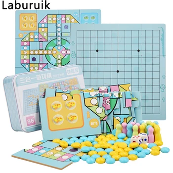 

Laburuik Children's Jigsaw 3d Puzzle Stereo Intelligence Development Boys Girls Wooden Early Childhood Toys Educational Toys