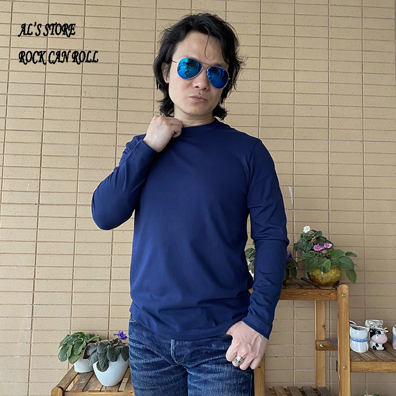 

AL6230 Asian Size 210GSM 7.8oz Casual O Neck Tee Cotton Super Flexible Top Quality T Shirt 4 Colours