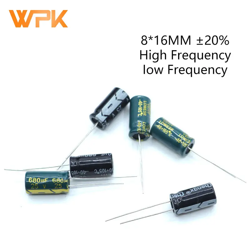20Pcs 35V 1000uF High Frequency LOW ESR Radial Electrolytic Capacitors 105°C PCB