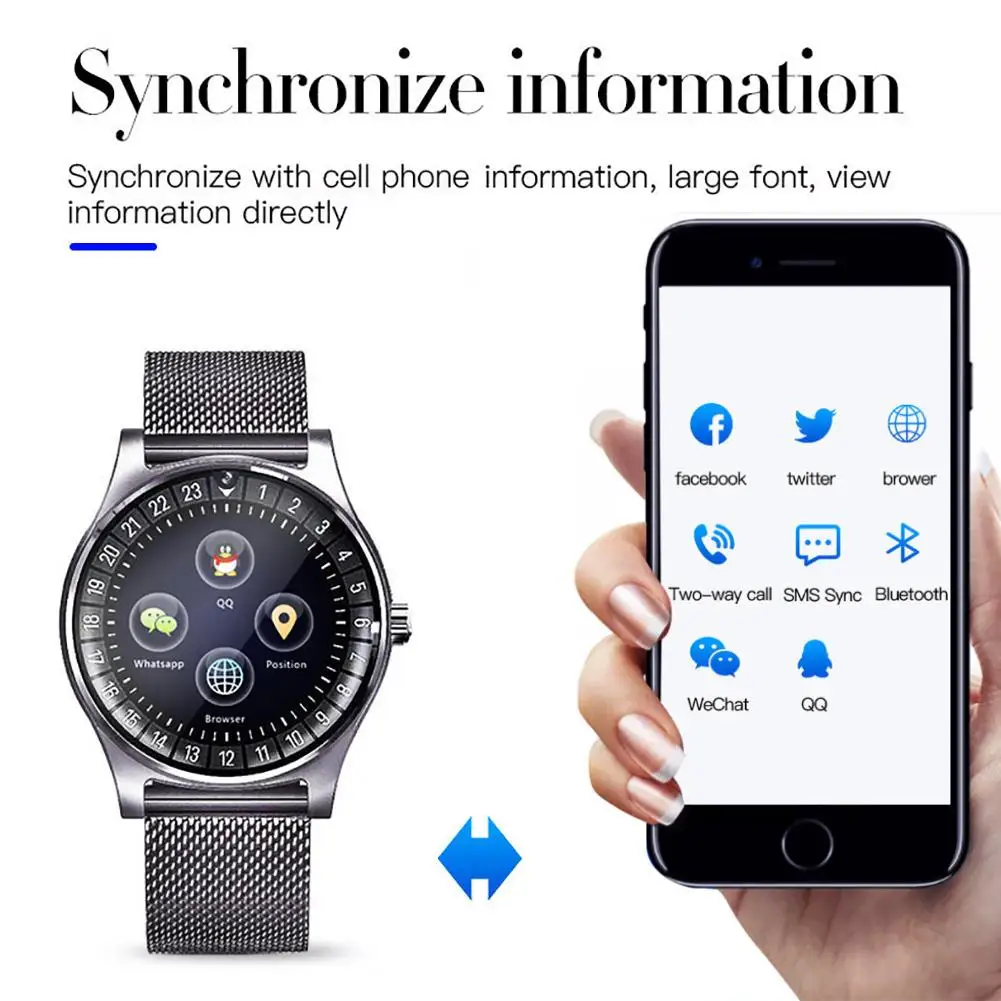 Умные часы с Bluetooth 3 0 поддержкой sim карт TF пульсометром шагомером цветным экраном