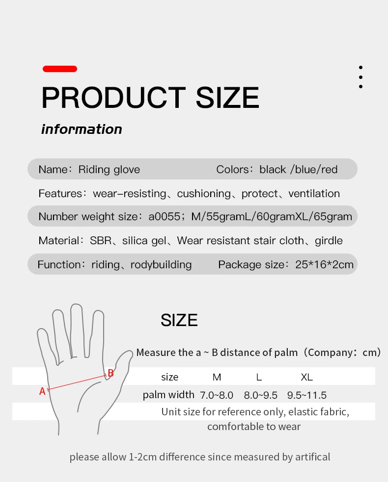 Kyncilor Cycling Clothing Summer Cycling Gloves Shock Absorption Pad Breathable Anti-slip MTB Glove Hiking Bike Gloves For Sport 6