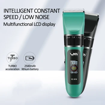 

6 Core Function Hair Clipper Portable Shaving Wireless Hair Trimmer Health Beauty Fashion Clippers Haircut Trimmers