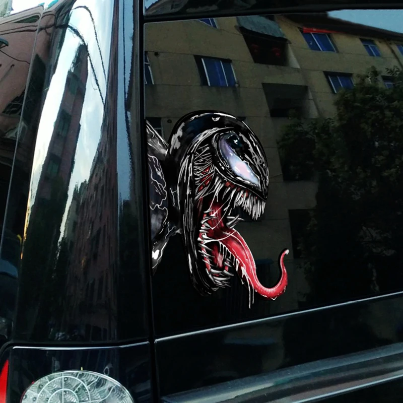 Personality Venom Auto Fashion Car Stickers Decal Vinyl Reflective Custom Body Rear Windshield Tuning Styling Apply To | Автомобили и